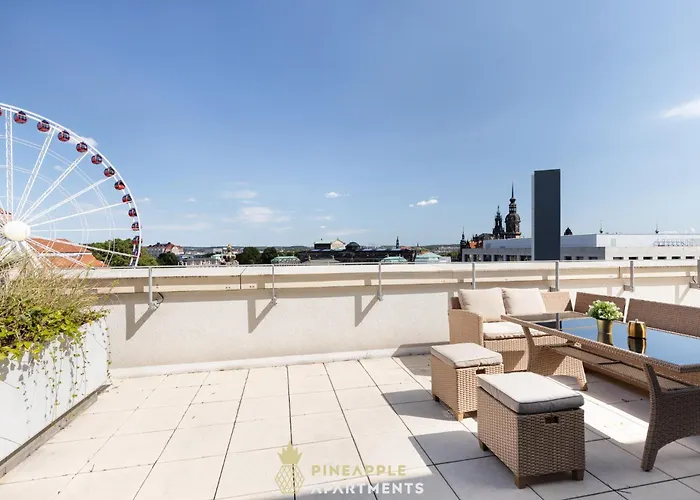 Pineapple Apartments Penthouse Am Zwinger - 162 Qm - 1X Free Parking
