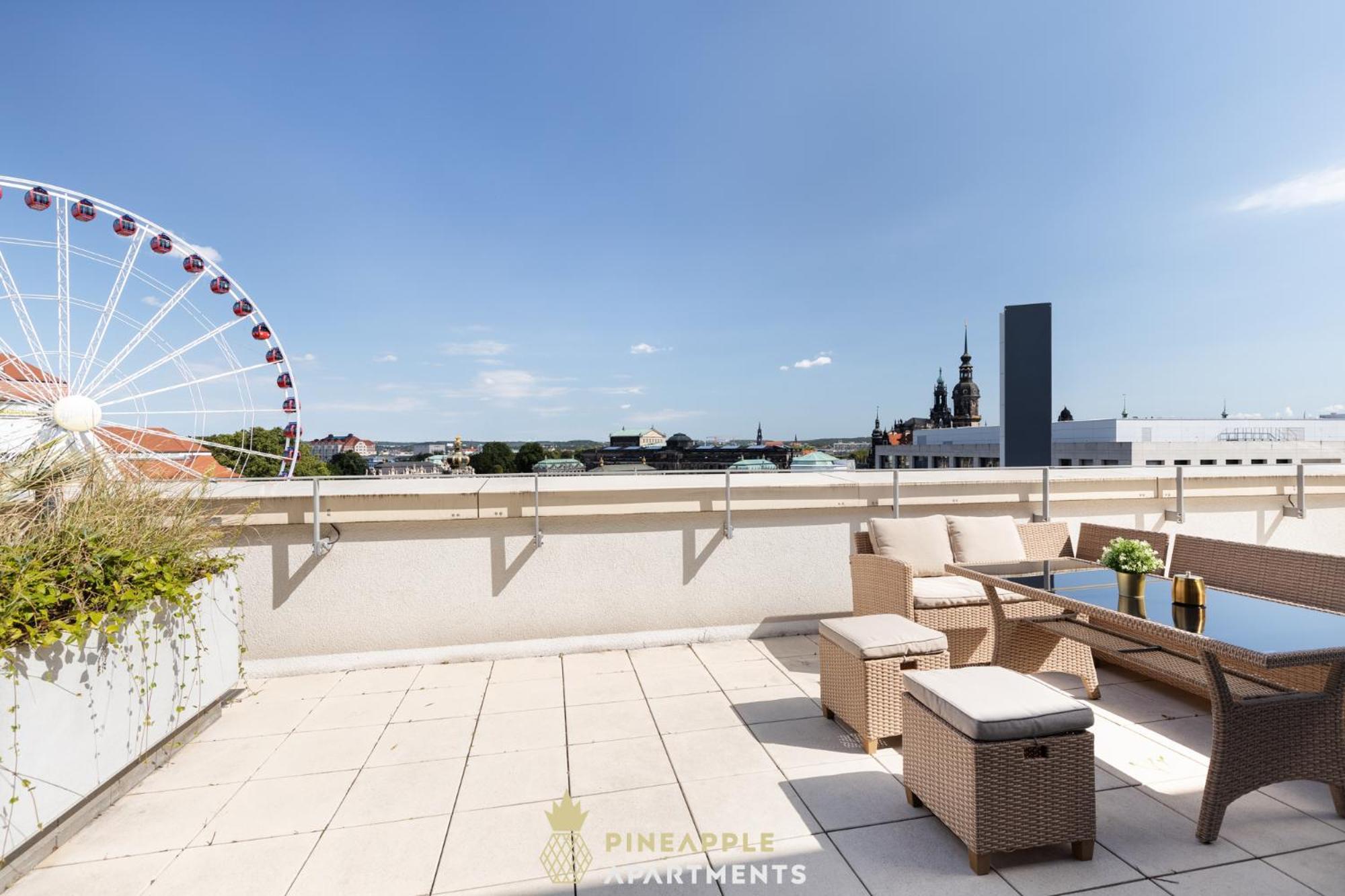 Appartamento Pineapple Penthouse Am Zwinger - 162 Qm - 1x Free Parking Dresda